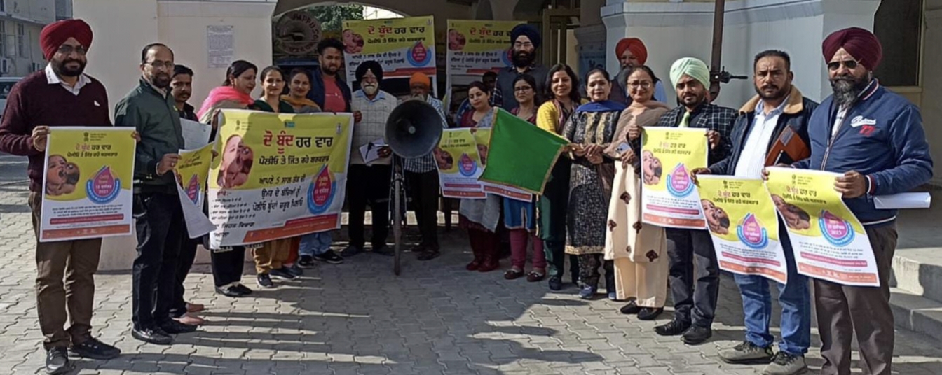 Rickshaws dispatched for polio awareness